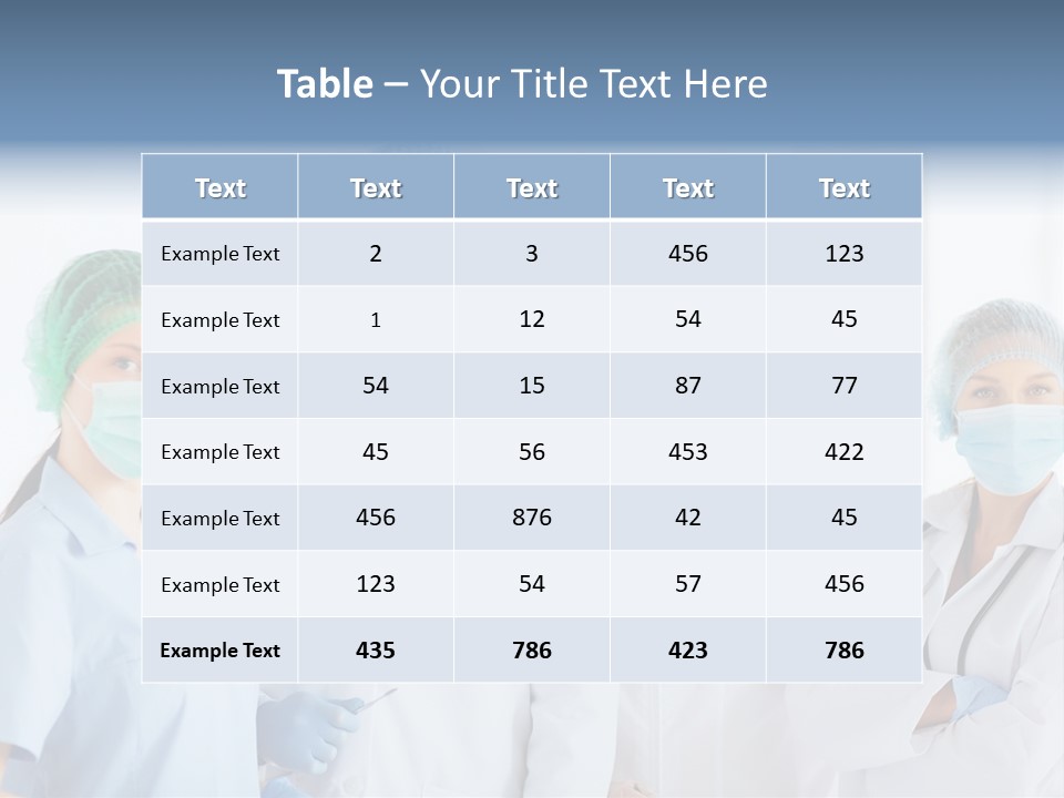 Profession Surgery Clinic PowerPoint Template