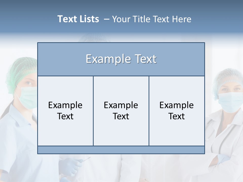 Profession Surgery Clinic PowerPoint Template