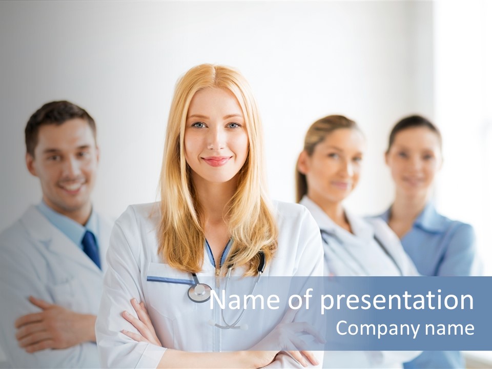 Paramedic Emergency Family PowerPoint Template