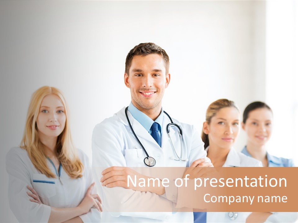 Smiling Clinic Clinical PowerPoint Template