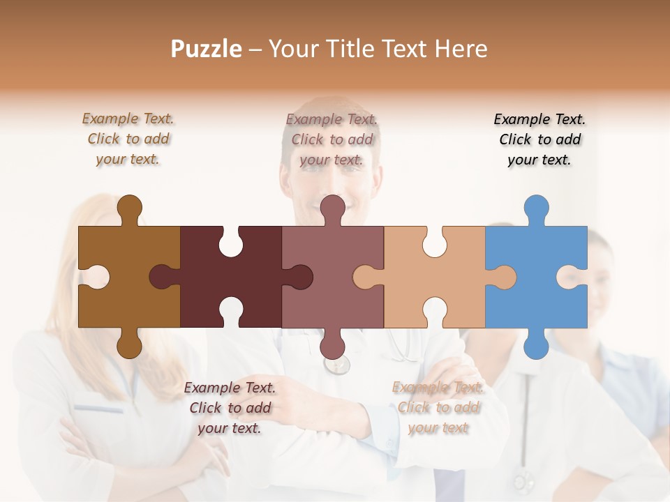 Smiling Clinic Clinical PowerPoint Template