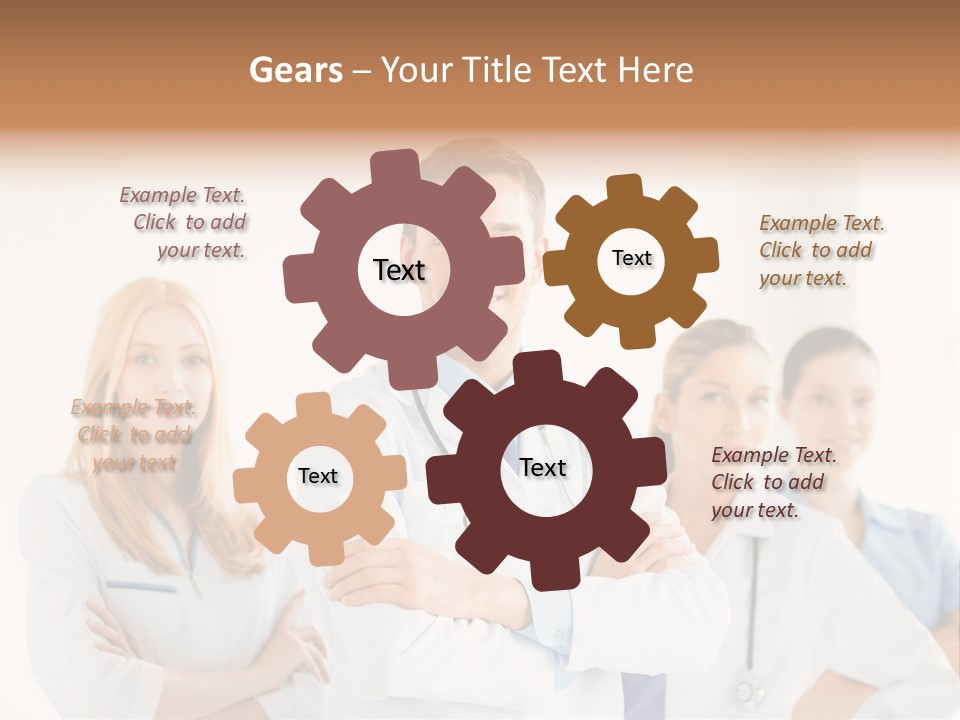 Smiling Clinic Clinical PowerPoint Template