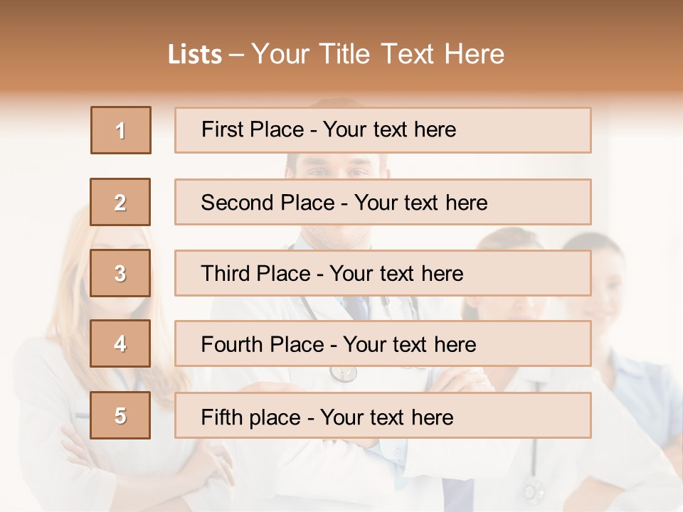 Smiling Clinic Clinical PowerPoint Template