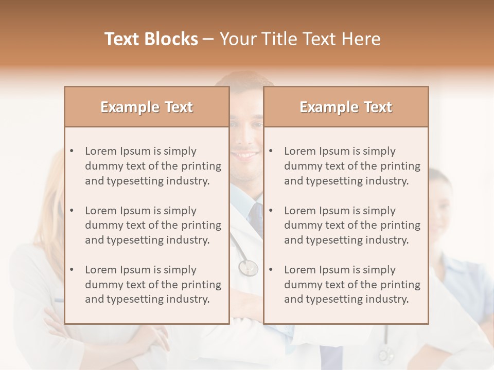 Smiling Clinic Clinical PowerPoint Template