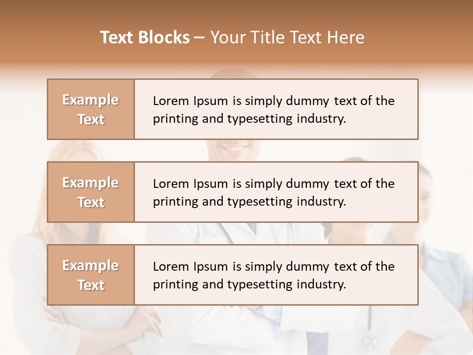 Smiling Clinic Clinical PowerPoint Template