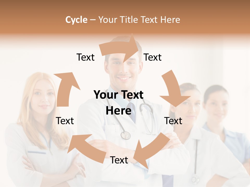 Smiling Clinic Clinical PowerPoint Template