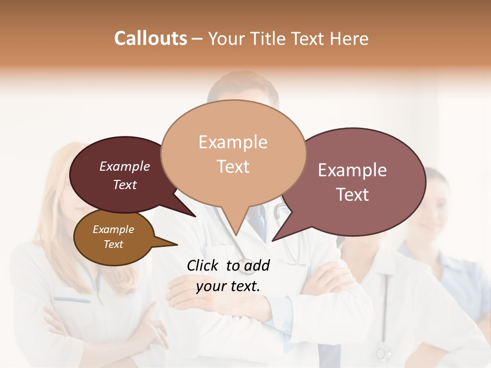 Smiling Clinic Clinical PowerPoint Template