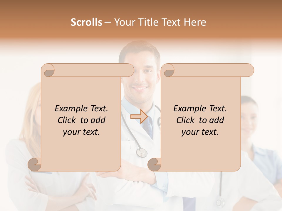 Smiling Clinic Clinical PowerPoint Template