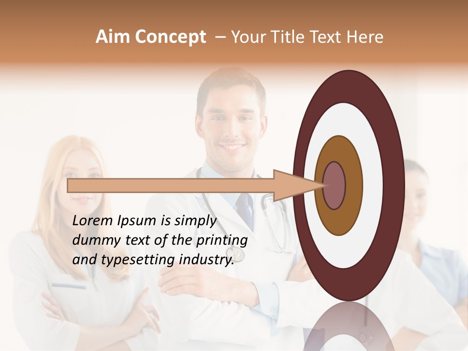 Smiling Clinic Clinical PowerPoint Template