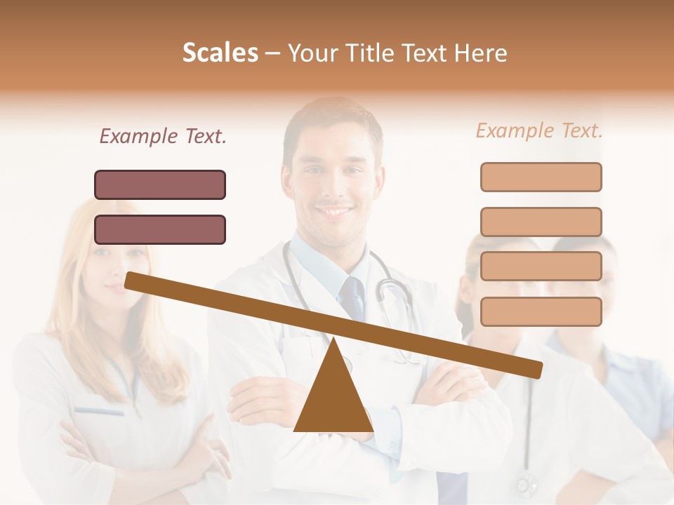 Smiling Clinic Clinical PowerPoint Template
