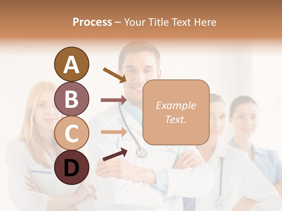 Smiling Clinic Clinical PowerPoint Template