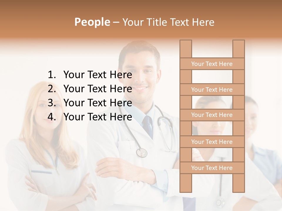 Smiling Clinic Clinical PowerPoint Template