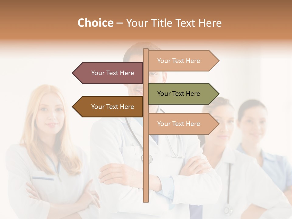 Smiling Clinic Clinical PowerPoint Template