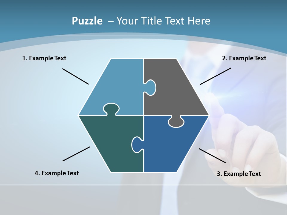 Digital Technology Touch PowerPoint Template