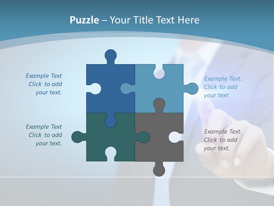 Digital Technology Touch PowerPoint Template