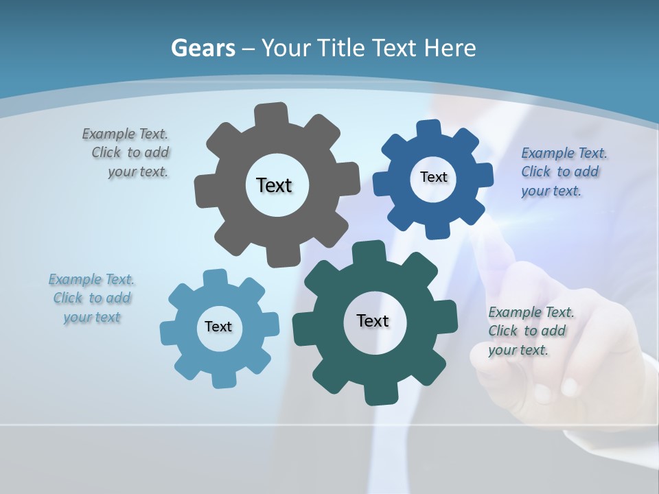 Digital Technology Touch PowerPoint Template