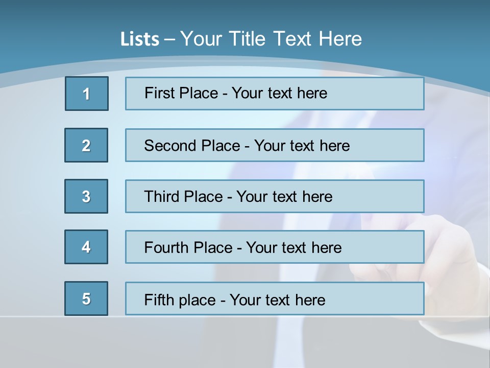 Digital Technology Touch PowerPoint Template