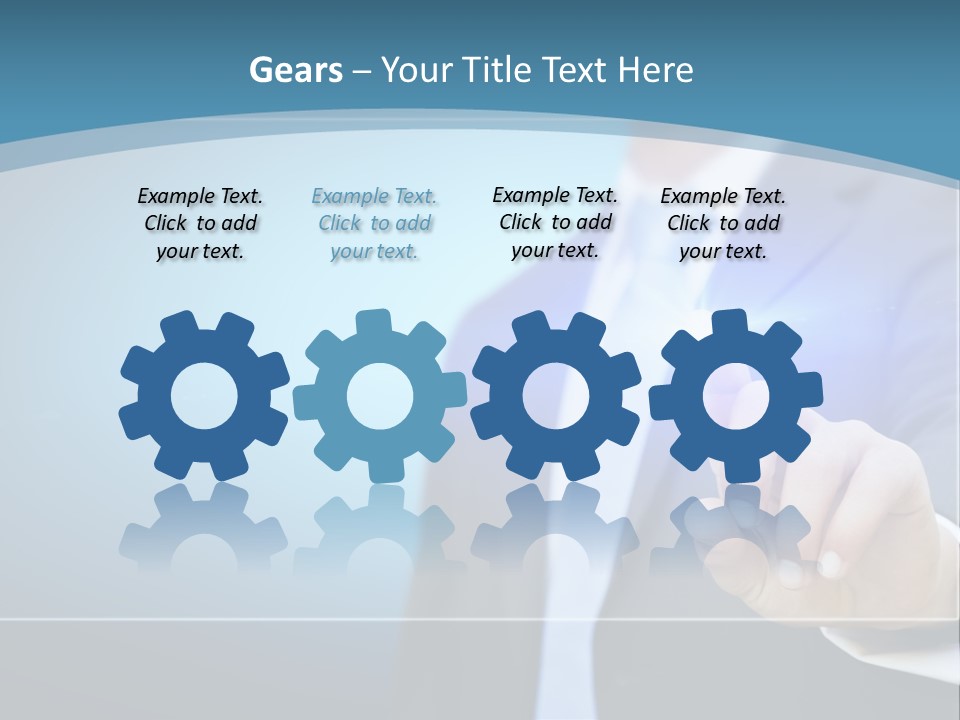 Digital Technology Touch PowerPoint Template