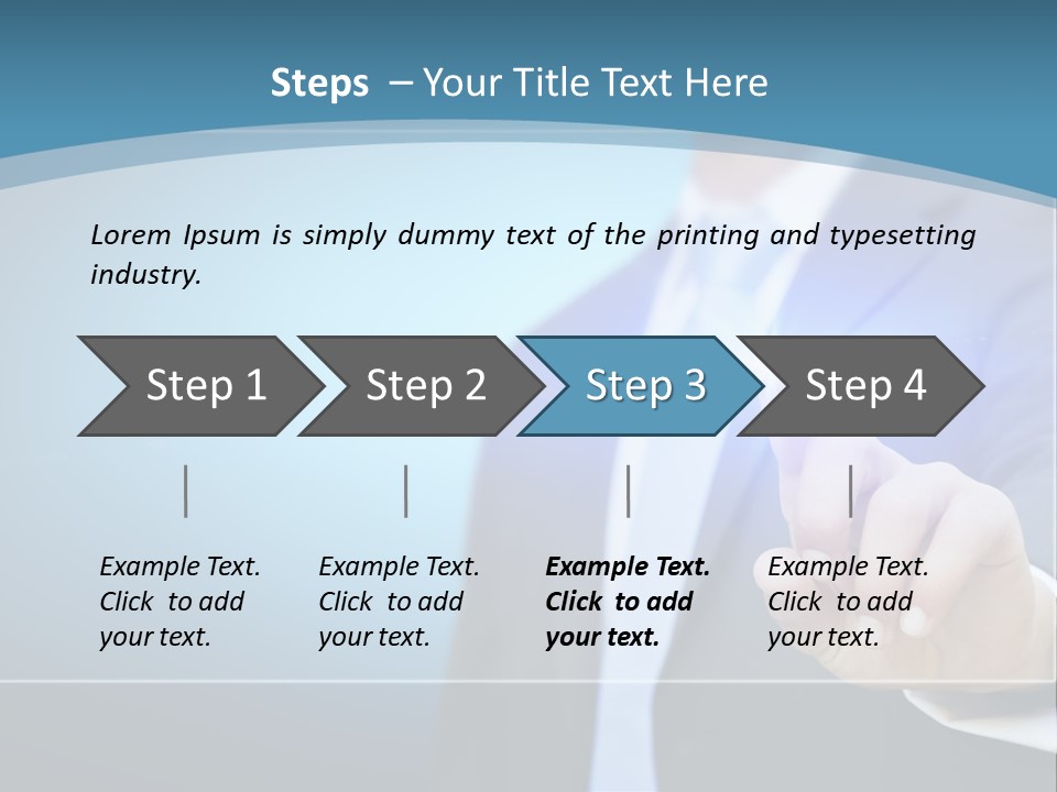 Digital Technology Touch PowerPoint Template