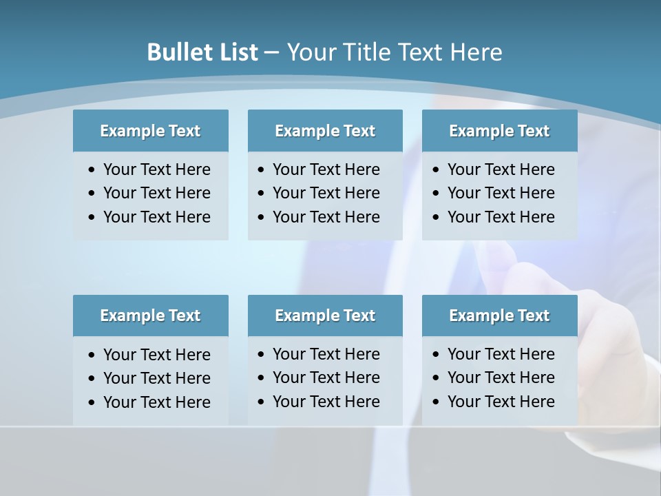 Digital Technology Touch PowerPoint Template