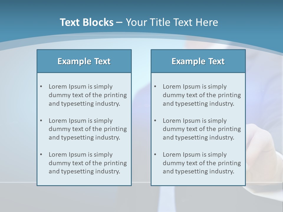 Digital Technology Touch PowerPoint Template