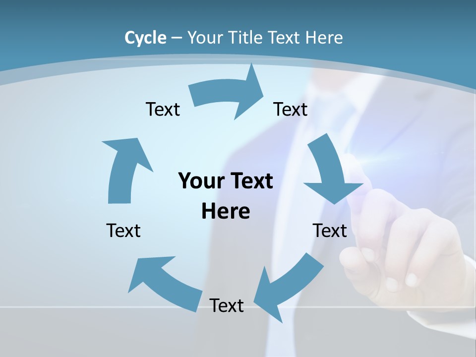 Digital Technology Touch PowerPoint Template