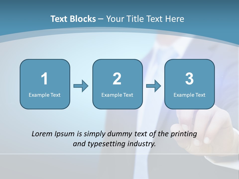 Digital Technology Touch PowerPoint Template