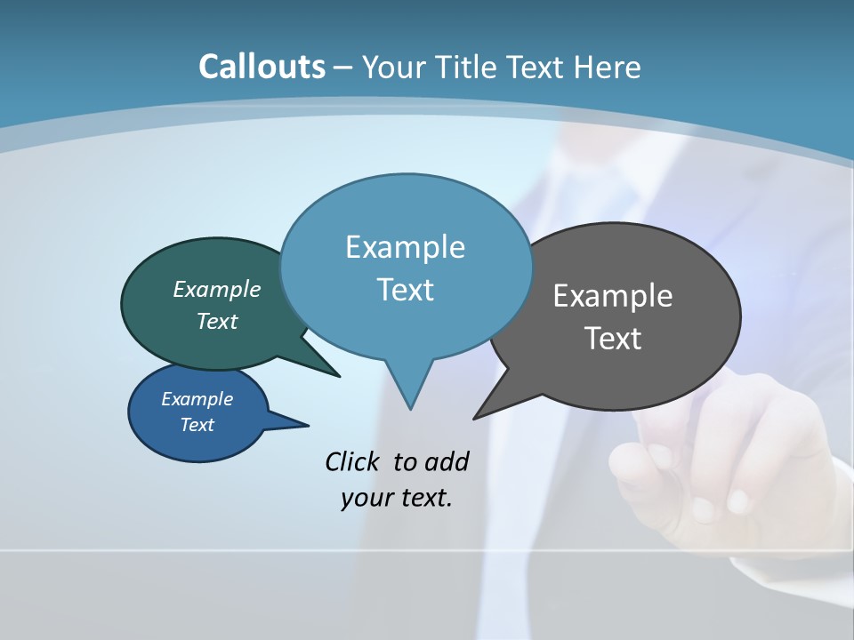 Digital Technology Touch PowerPoint Template