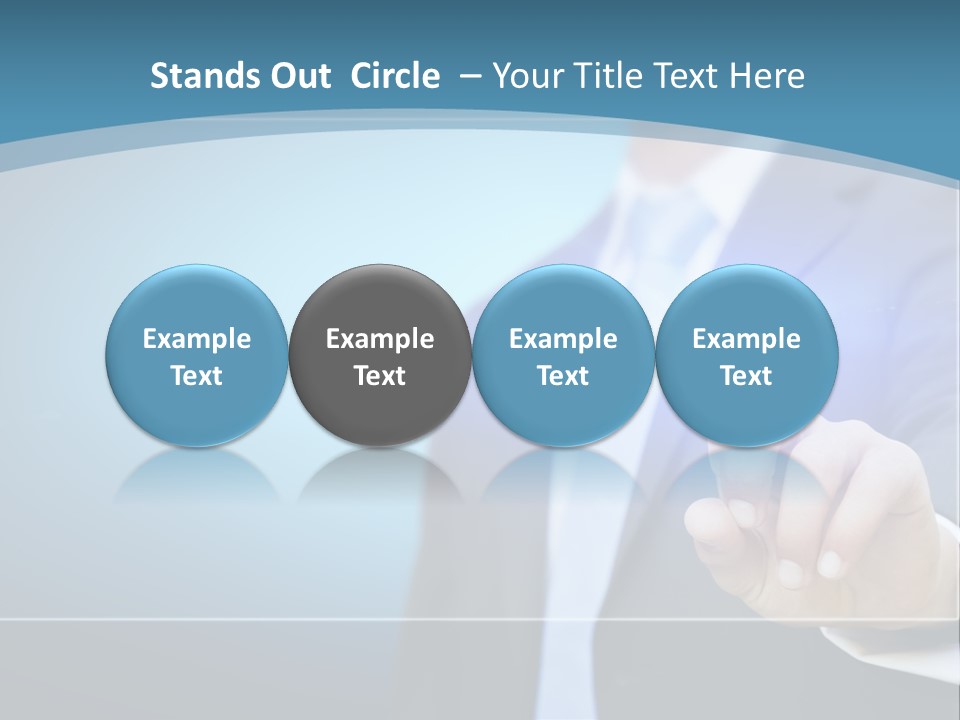 Digital Technology Touch PowerPoint Template