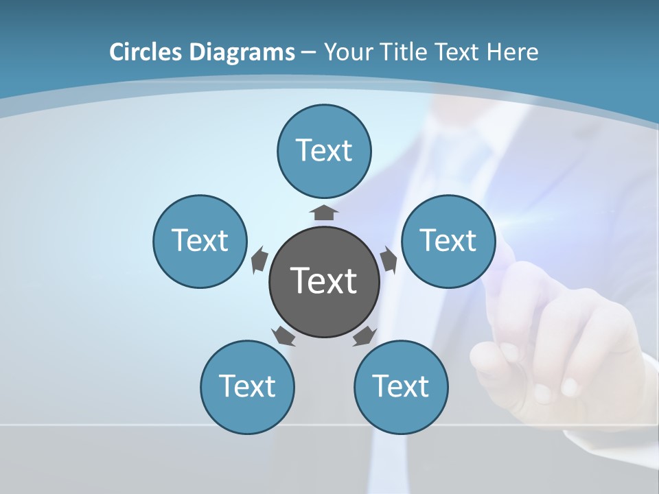 Digital Technology Touch PowerPoint Template