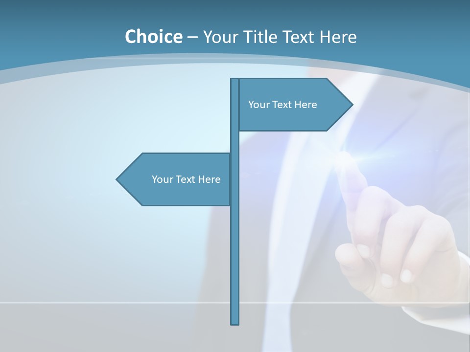 Digital Technology Touch PowerPoint Template