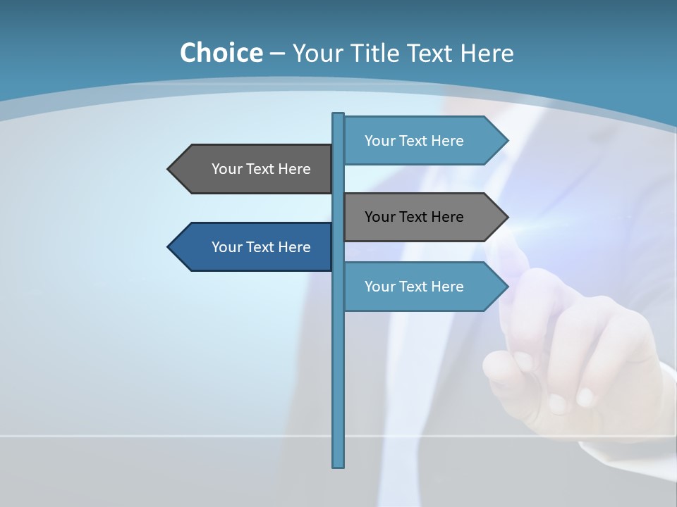 Digital Technology Touch PowerPoint Template
