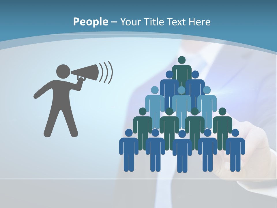 Digital Technology Touch PowerPoint Template