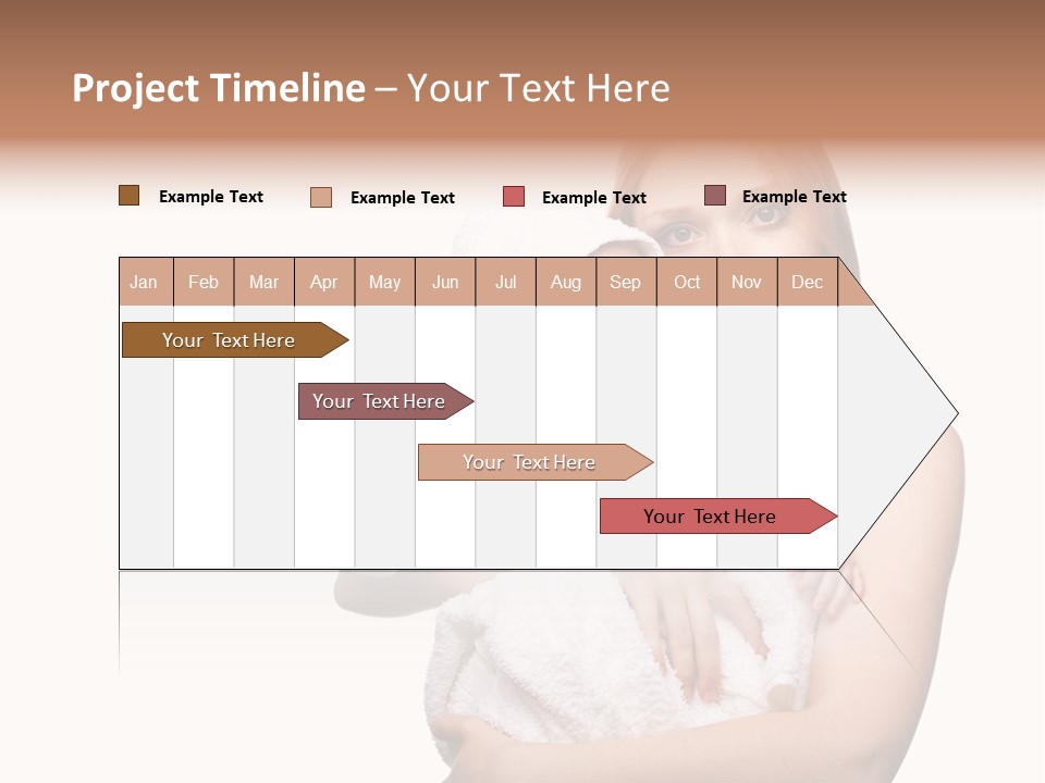 Baby Son Kissing PowerPoint Template