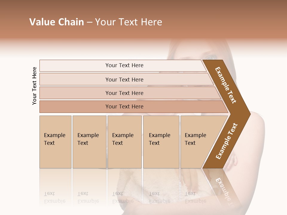 Baby Son Kissing PowerPoint Template