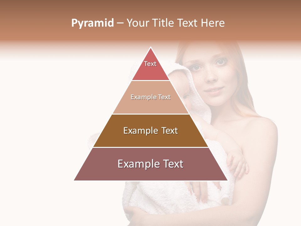 Baby Son Kissing PowerPoint Template