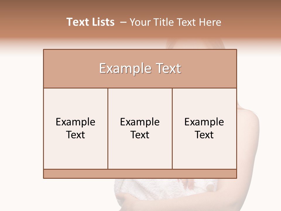 Baby Son Kissing PowerPoint Template