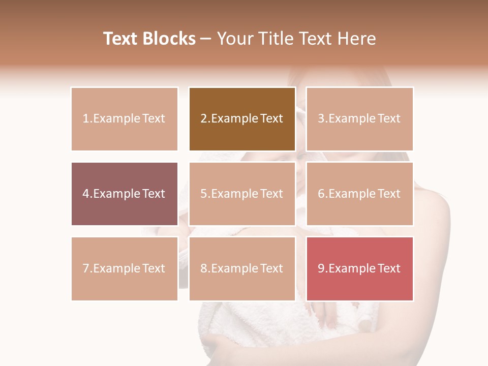 Baby Son Kissing PowerPoint Template