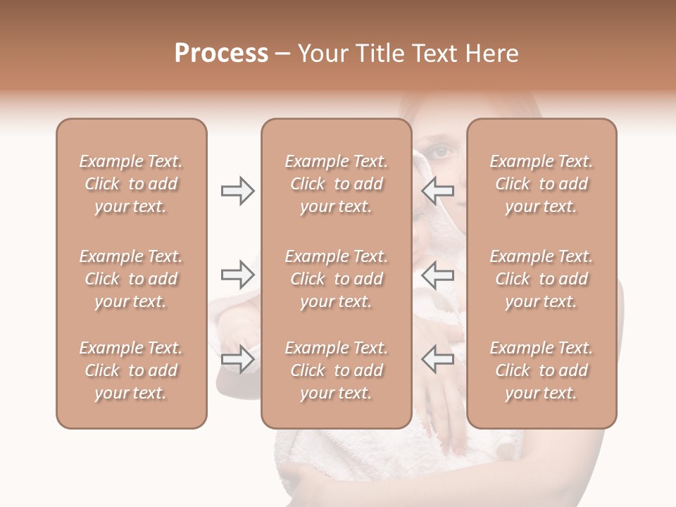 Baby Son Kissing PowerPoint Template