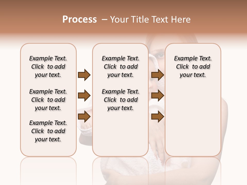 Baby Son Kissing PowerPoint Template