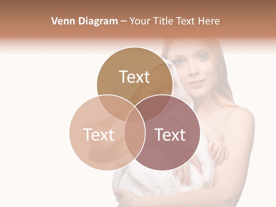 Baby Son Kissing PowerPoint Template