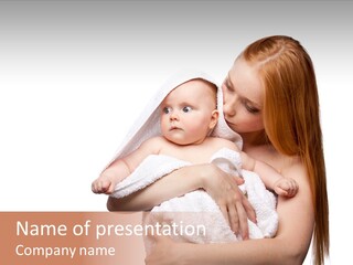 Care Indoor Newborn PowerPoint Template