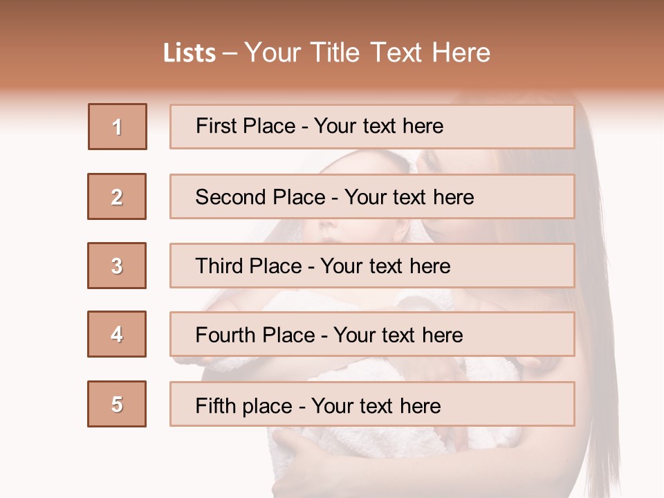 Care Indoor Newborn PowerPoint Template