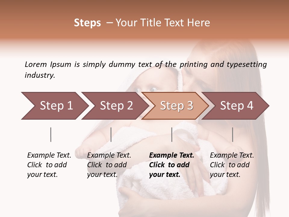 Care Indoor Newborn PowerPoint Template