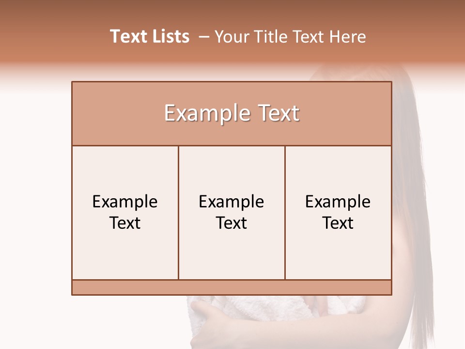 Care Indoor Newborn PowerPoint Template