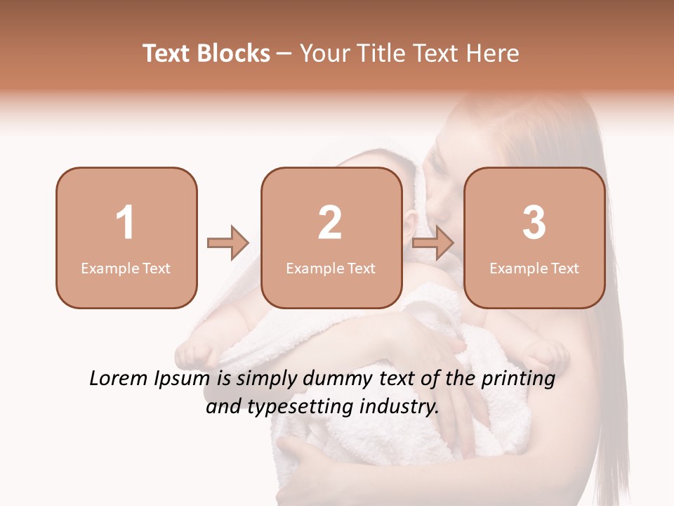 Care Indoor Newborn PowerPoint Template