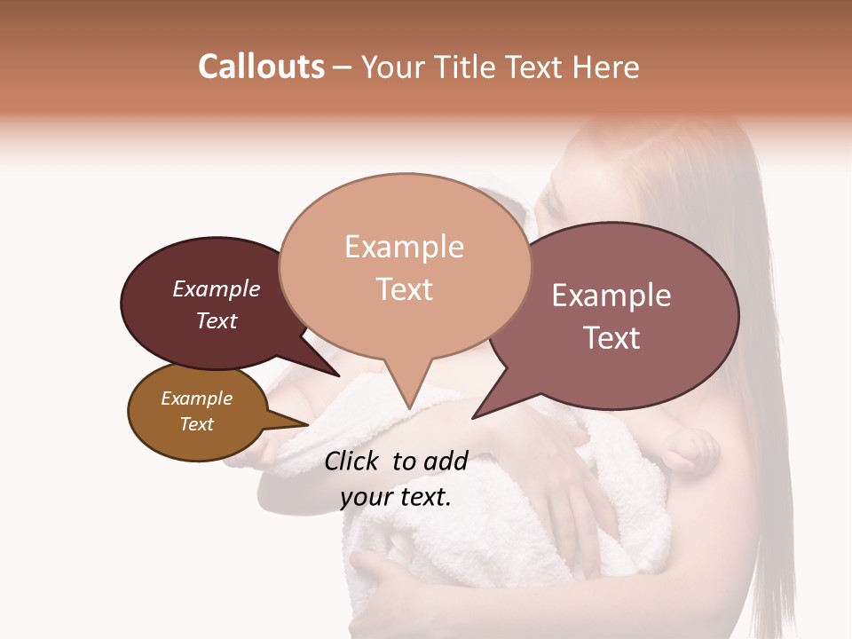 Care Indoor Newborn PowerPoint Template