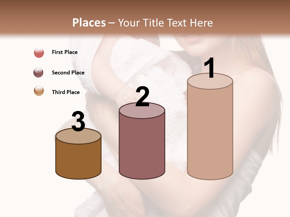 Kissing Newborn Naked PowerPoint Template