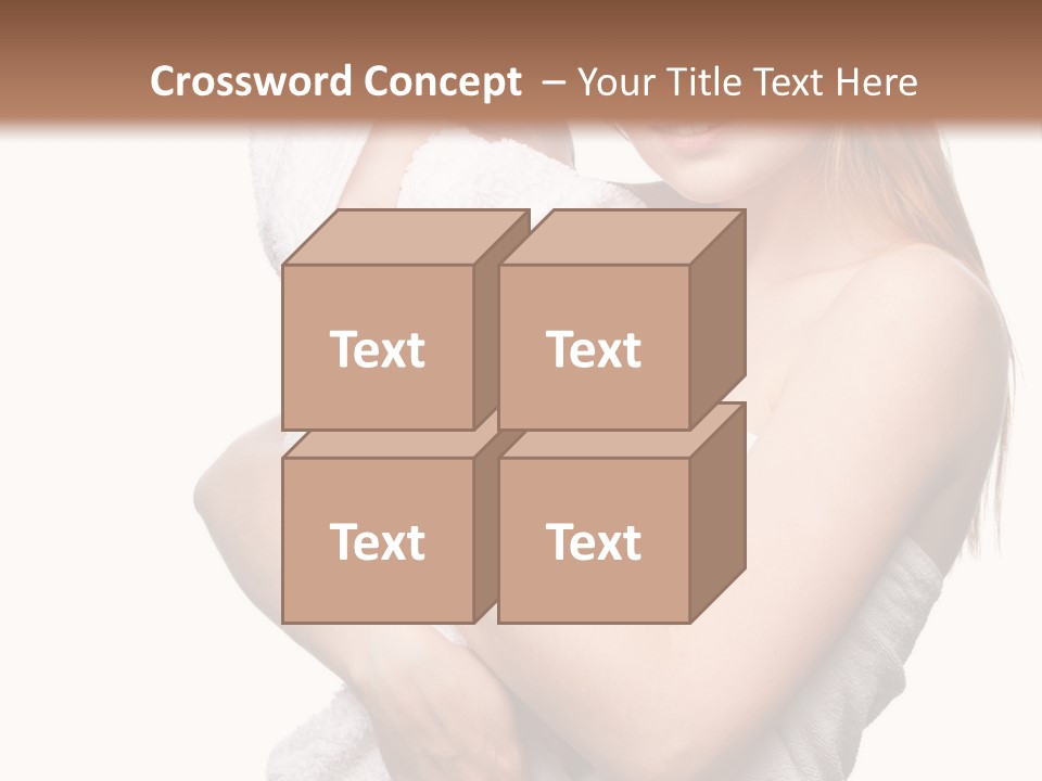 Kissing Newborn Naked PowerPoint Template