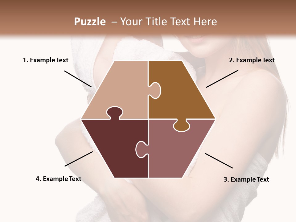 Kissing Newborn Naked PowerPoint Template